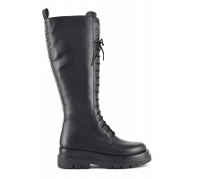 (image for) Acquistare Extra long leather boot with back embroidery F0817888-0193